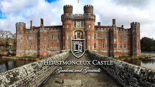 Herstmonceux Castle, England Drone Flight (4K)