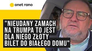 Zamach na życie Donalda Trumpa. "Na dziś Joe Biden jest na przegranej pozycji"