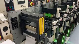 Nilpeter F 2400 with 8 UV Printing Units