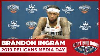 Brandon Ingram's 2019 Pelicans Media Day Interview | New Orleans Pelicans