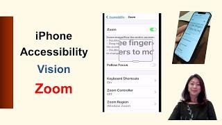 iPhone Accessibility: Zoom - screen magnifier