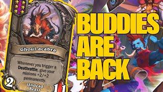 Buddies Are Back And They Added a Busted Unit | Dogdog Hearthstone Battlegrounds