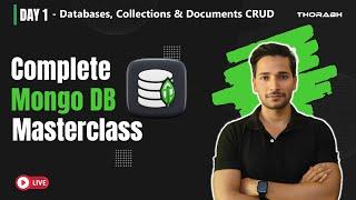 Databases, Collections and Documents CRUD : Mongo DB