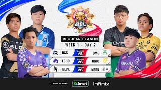 LIVE | MPL PH S13 | FILIPINO-Week1 Day 2