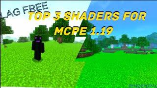 Top 3 new shaders for mcpe 1.19 renderdragon support