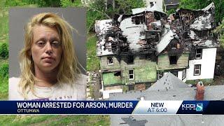 Ottumwa police add additional charges, including murder, for woman accused of starting deadly fire