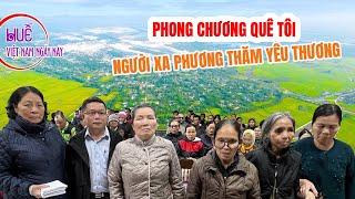 Người Phong Chương xa hương thăm và trao yêu vùng quê yêu thương