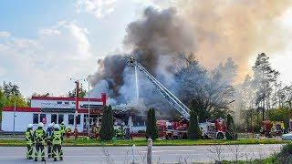 ++ CHINA-RESTAURANT IN FLAMMEN ++ GROSSBRAND FORDERT 200 KRÄFTE | FEUERWEHR im GROSSEINSATZ