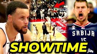 SHOWTIME hanggang dulo si LeBron at Curry, di naawa kay Jokic! | Nagkagulo sa ginawa ni Steph!