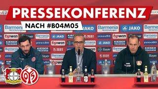 Pressekonferenz nach Leverkusen | #B04M05 | 05er.tv