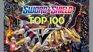 Top 100 Pokémon V cards! 