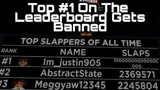 Guy With Most Than 1 Quadrillion Slaps Get Banned And Slap Reseted | Slap battles