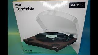 Majority Audio Moto Bluetooth Turntable Review