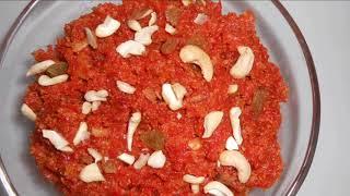 गाजर का हलवा रैसिपी | Gajar Halwa Recipe | Cook With Veena