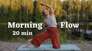 20 min Wake Up Morning Flow | Full Body Yoga Practice for a Beautiful Day