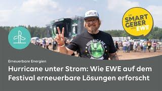 Sonne, Wind und Batterie: Unser autarker Festivalstand auf dem Hurricane 2024