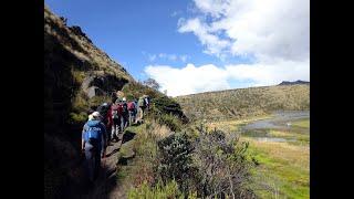 Trekking in Los Nevados National Park, Colombia