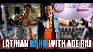 CARA LATIHAN BAHU DI GYM FEAT ADE RAI