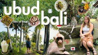 Solo Traveling in Bali | a week exploring ubud, monkey forest, hidden walks & healthy food