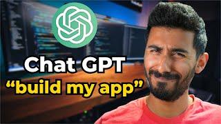 Chat GPT Built My App in Minutes…