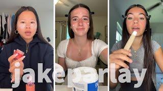 Makeup Tutorial Tiktok Compilation - GRWM  ( Get Ready With Me ) ️(Skincare, Makeup, Outfits) 769