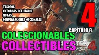 CAPÍTULO 8 | COLECCIONABLES | TESOROS, ENTRADAS DE DIARIO, NOTAS Y CONVERSACIONES | UNCHARTED 4