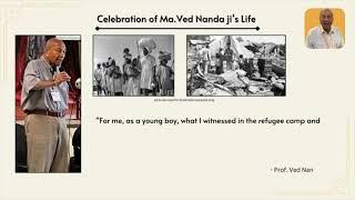 Introduction to Ma. Prof. Ved Nanda ji's Life