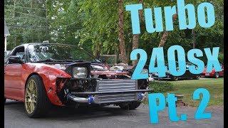 KA Turbo 240sx Pt. 2 - SR20 Injectors & Walboro 255: 240sx Drift Build Episode 34