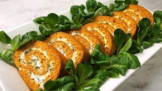 You have carrots cook this carrot appetizer roll. everyone will be surprised by the delicious taste