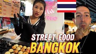 INSANE Street Food at BANGKOK Night Market (Don't come here if you're married or hungry!)