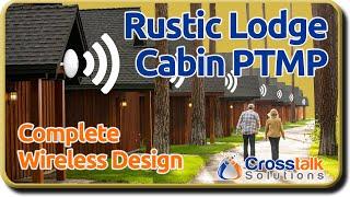 Wireless Design! Rustic Lodge Cabin Property