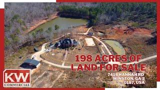 198 Acres of land for sale,  7414 Hannah Rd Winston, GA 30187, USA