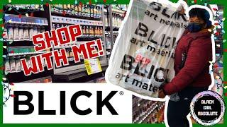 Shop with Me: Blick Art Materials + Art Supply Haul