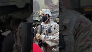 Soldiers getting hassled for doing their jobs