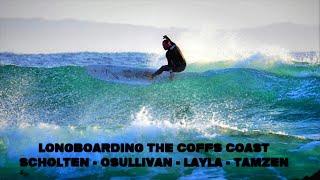 Longboarding the Coffs Coast (Paul Scholten/Layla/Tamzen/Charlie O'Sullivan)