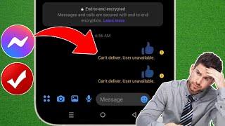 Messenger'da "Kullanıcıya ulaşılamıyor" Sorunu Nasıl Düzeltilir (2024)