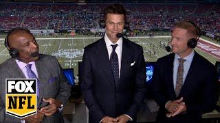 Tom Brady's best moments from his broadcast debut with FOX Sports at the UFL Championship