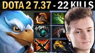 Kez Gameplay Miracle with 22 Kills and Battlefury - Dota 7.37