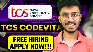 TCS FREE Hiring | 2024, 2025, 2026, 2027 BATCH | TCS Ninja, Digital, Prime | TCS Codevita