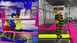 Qilong Amusement * * Trampoline Park In Spain