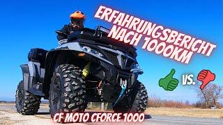 CF Moto Cforce 1000 - Erfahrungsbericht nach den ersten 1000km ( 2024 ) deutsch