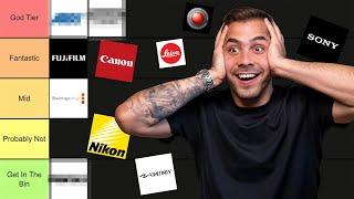 Ranking EVERY Camera Brand! (This May Trigger You)