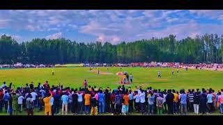 Huge crowd at lelhara premier league #allsportsnews #jkca #allsports #sportstalkshow #cricket