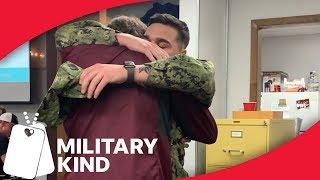 Marine Uses Prank On High School Brother For Surprise Homecoming | MIlitarykind
