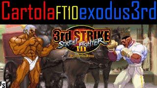 Street Fighter III: Third Strike - Cartola [Urien] vs exodus3rd [Dudley] (Fightcade FT10)