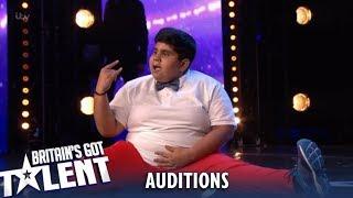 Akshat Singh: Incredible Fun Indian Dance Kid Gets The GOLDEN BUZZER! Britain's Got Talent 2019