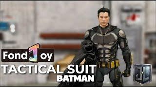 FondJoy Tactical Suit Batman 1/9 action figure Unboxing & REVIEW #dc #fondjoy #batman #justiceleague
