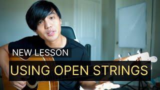 Using open strings in the key of G