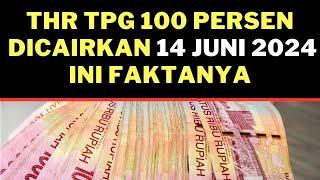 THR TPG 100 Persen Dicairkan 14 Juni 2024 ini Faktanya