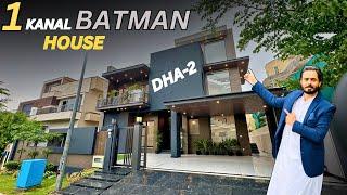 1 Kanal UNORTHODOX-BATMAN Black Theme  House For Sale DHA Islamabad